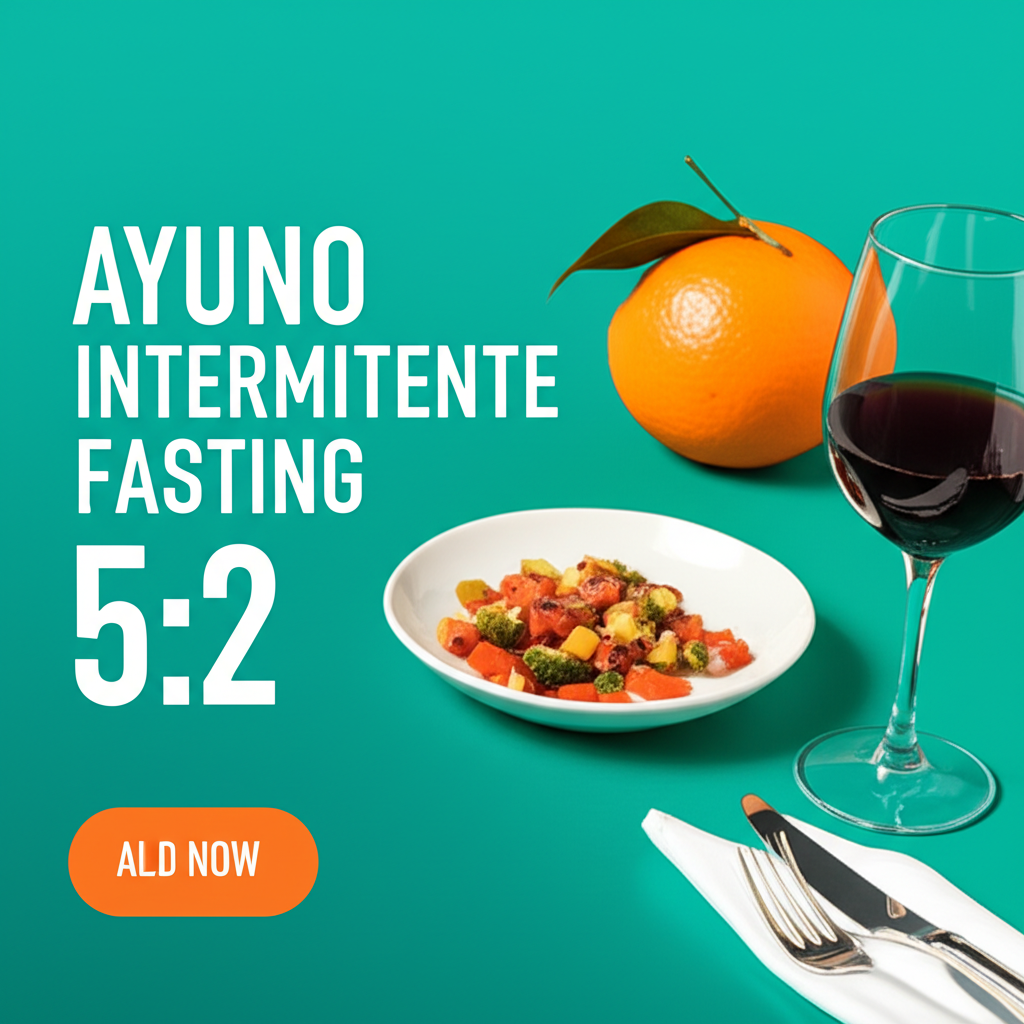 Ayuno intermitente 5:2: Todo lo que necesitas saber