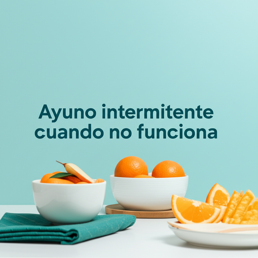 Ayuno intermitente cuando no funciona: Guía completa y actualizada