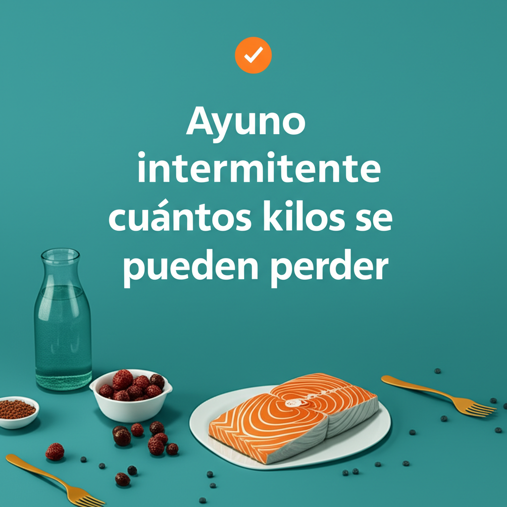 Ayuno intermitente cuántos kilos se pueden perder: Guía práctica basada en evidencia
