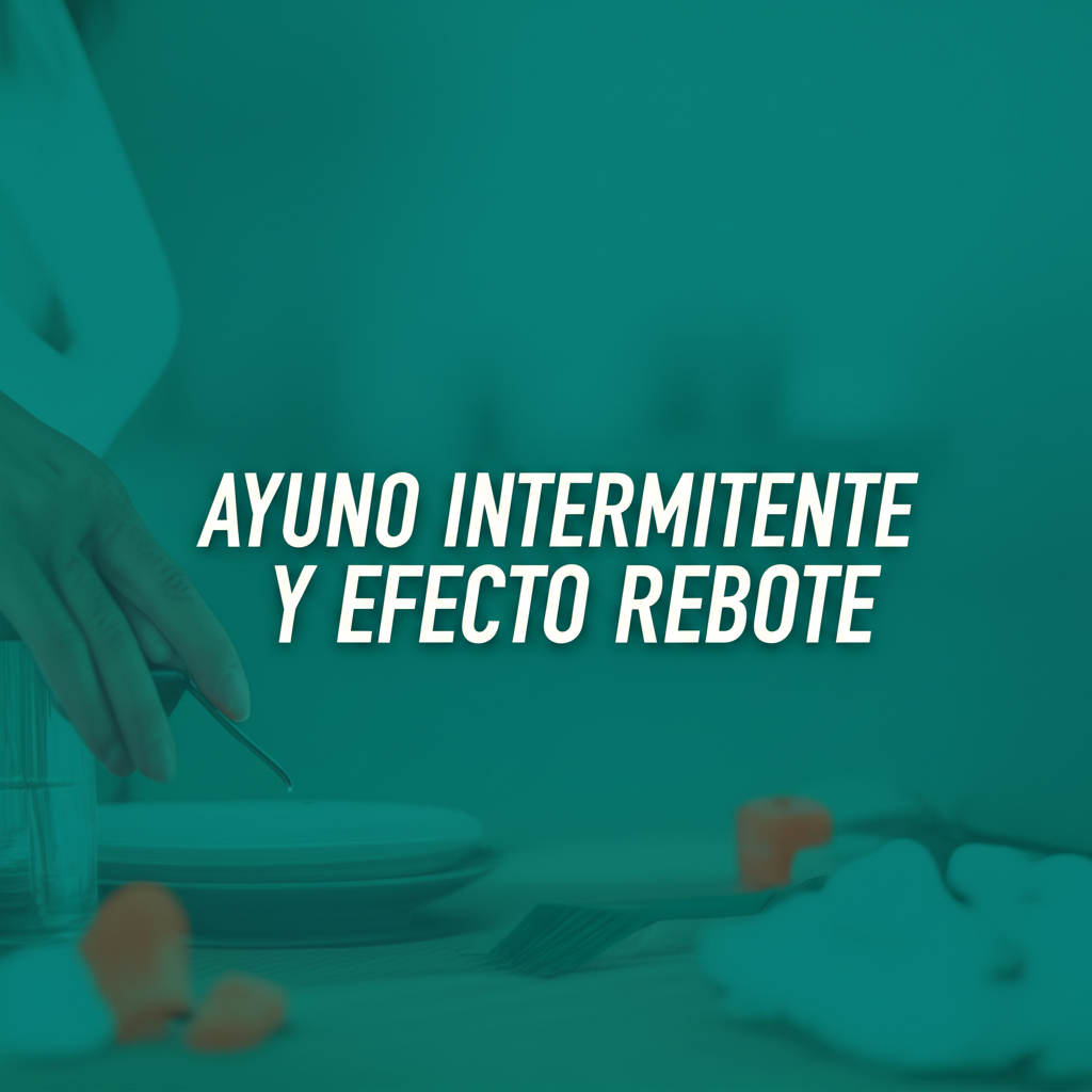 Ayuno intermitente y efecto rebote: Guia practica basada en evidencia