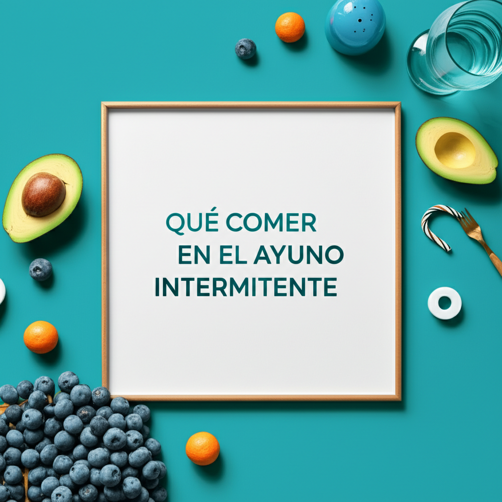 Qué comer en el ayuno intermitente: Guía práctica basada en evidencia